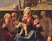 洛伦佐洛图 - Madonna and Child with Saints